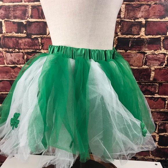 NEW - Irish Notre dame Tulle skirt tutu St Patrick - Picture 5 of 6